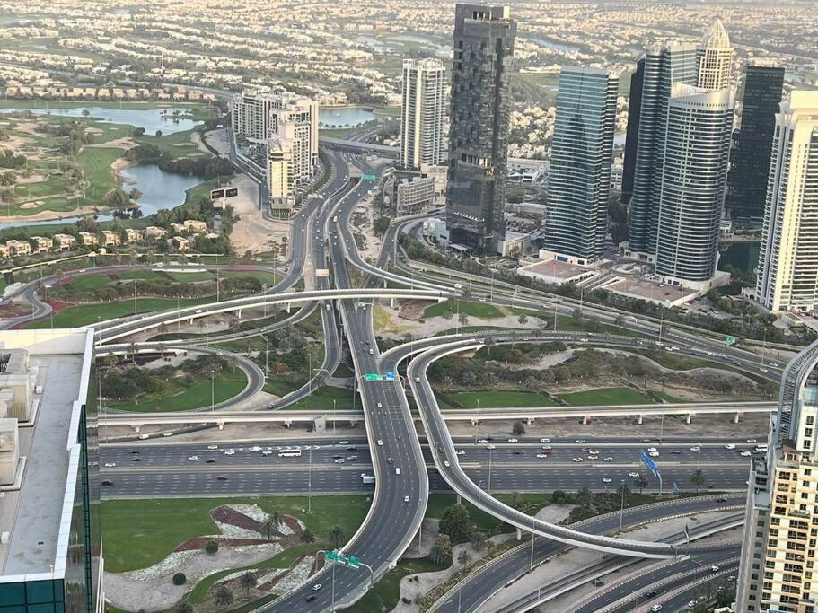 High Floor With City Skyline & Burj Khalifa View 3 Bedroom Unit Marina Dubaj Exteriér fotografie