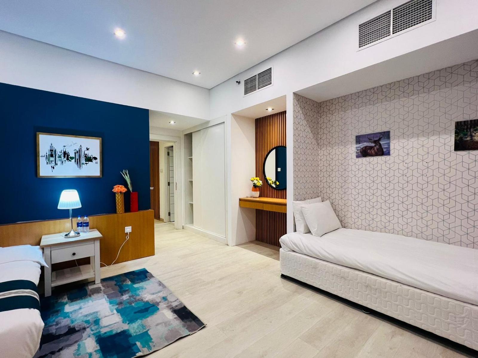 High Floor With City Skyline & Burj Khalifa View 3 Bedroom Unit Marina Dubaj Exteriér fotografie