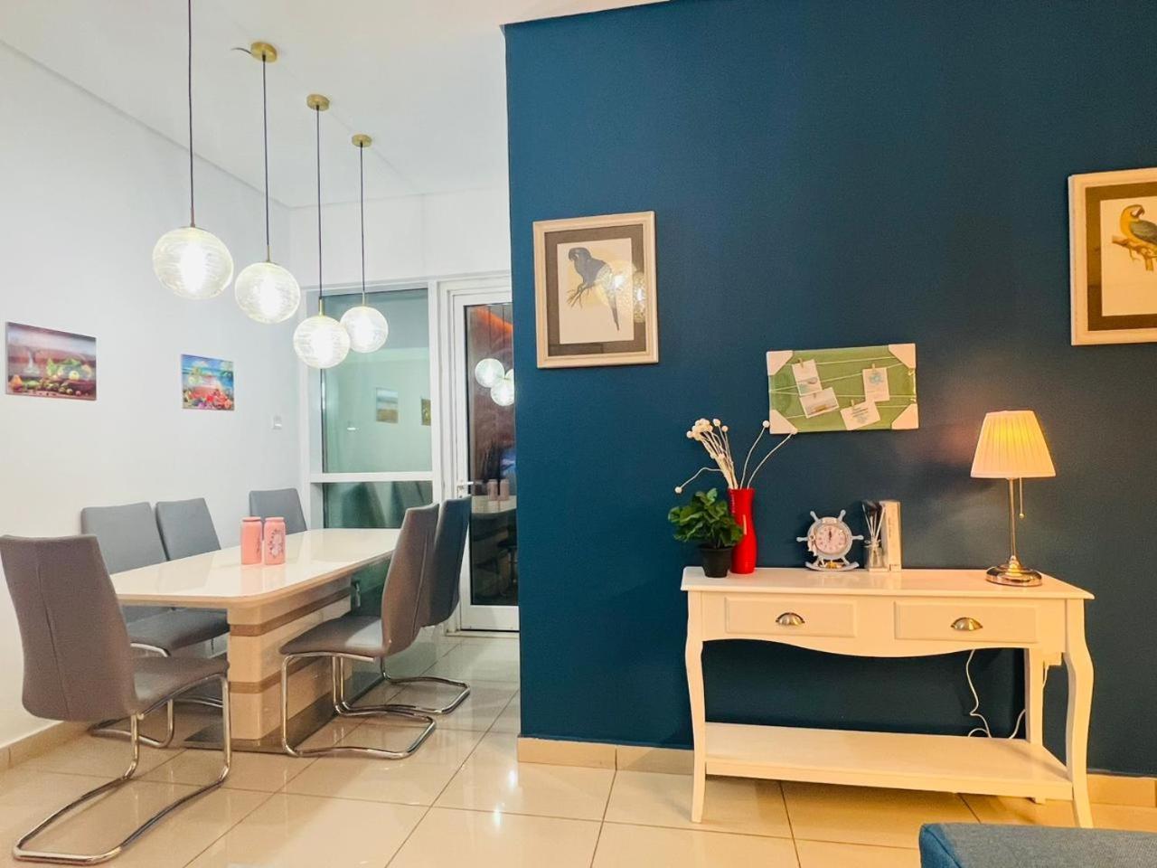 High Floor With City Skyline & Burj Khalifa View 3 Bedroom Unit Marina Dubaj Exteriér fotografie