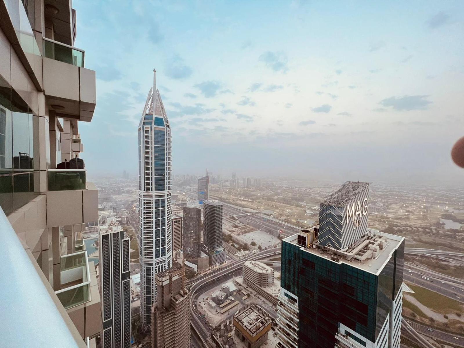 High Floor With City Skyline & Burj Khalifa View 3 Bedroom Unit Marina Dubaj Exteriér fotografie