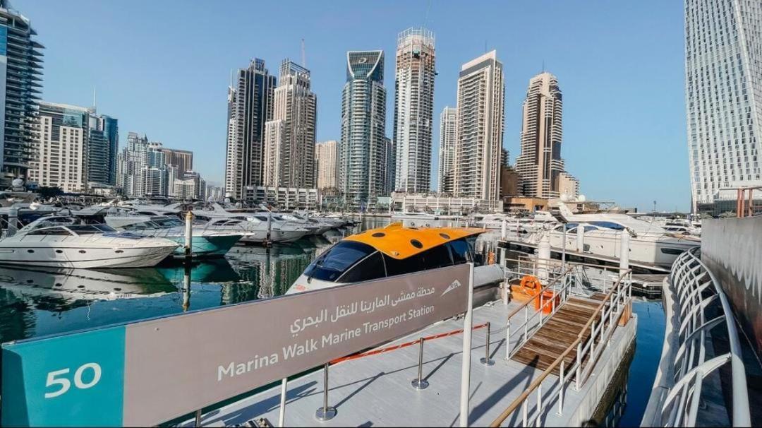 High Floor With City Skyline & Burj Khalifa View 3 Bedroom Unit Marina Dubaj Exteriér fotografie